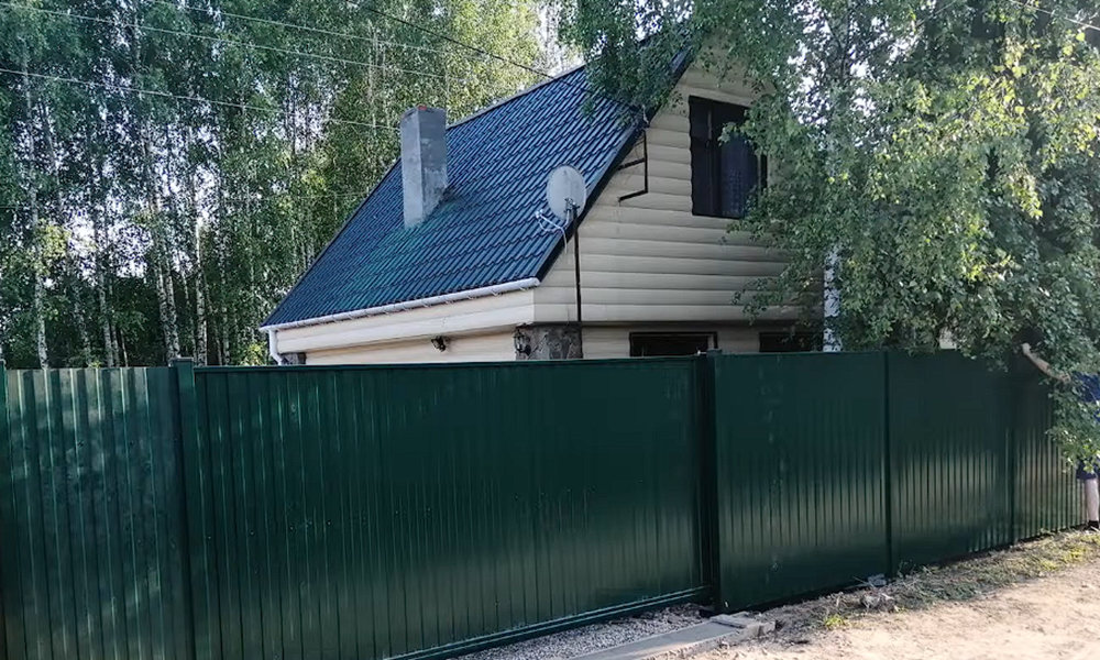 Профнастил С8 6005 в Рязани